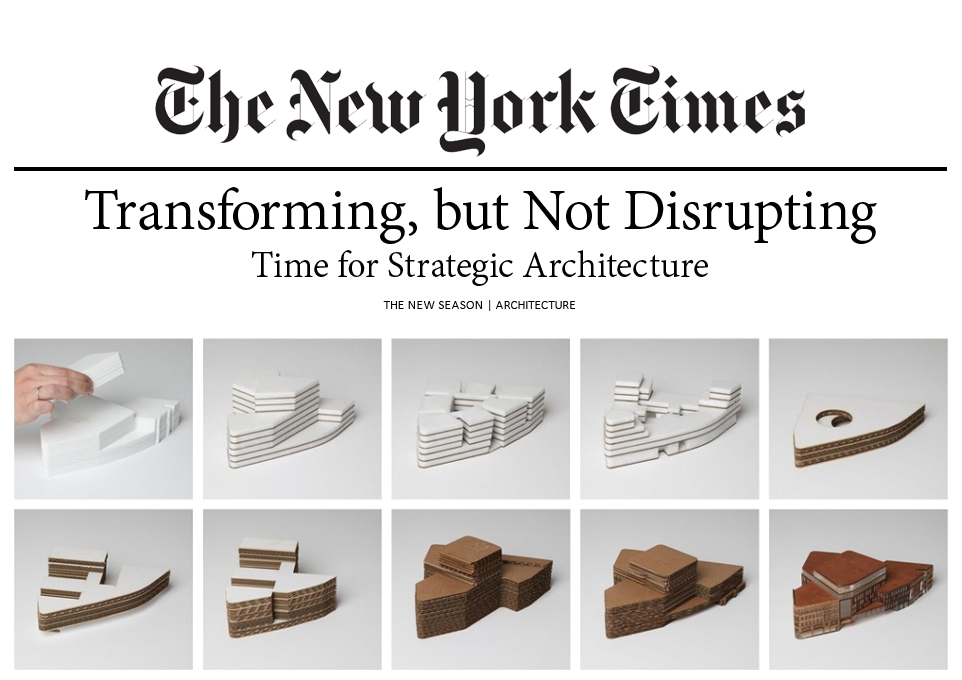 Transforming, but Not Disrupting - The New York Times